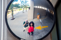 Parking Garage Mirror