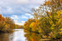 Grand River, Lansing, fall 2015